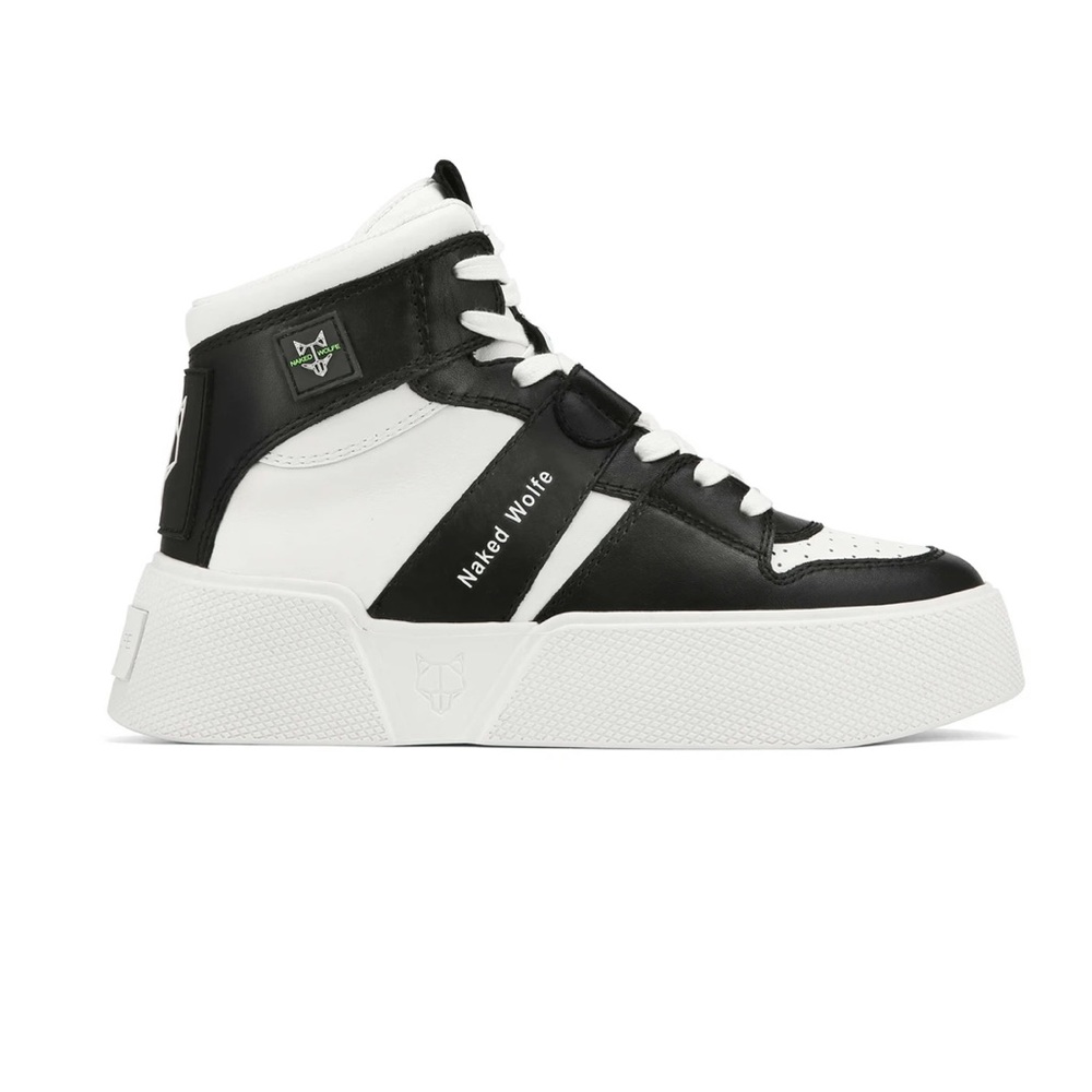 NWT NAKED WOLFE PHANTOM BLACK SNEAKERS